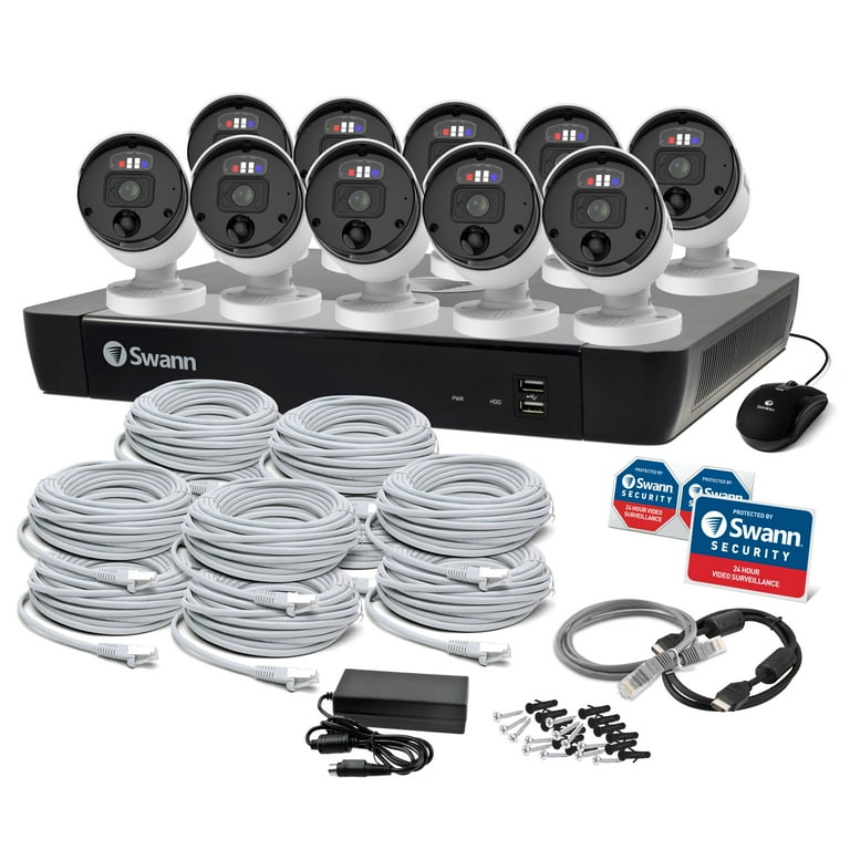 Swann Pro Enforcer™10 Camera 16 Channel 4K Ultra HD NVR Swann Pro Enforcer™10 Camera 16 Channel 4K Ultra HD NVR