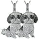 thumbnail image 1 of Mascotas Dije y Collares DogNeck21 2Pzas Shih Izu Plata Metal Cadena y Dije., 1 of 4