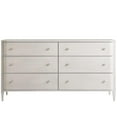 thumbnail image 2 of Maklaine Transitional Wood 6 Drawers Dresser in White Finish, 2 of 3