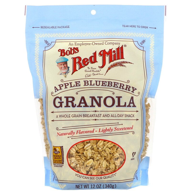 Bob's Red Mill Granola Apple Blueberry 12 oz Pack of 2