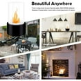 thumbnail image 2 of Tabletop Fire Pit Portable Alcohol Fireplace Indoor Outdoor Mini Fireplace Burning Real Flame For Patio Balcony, 2 of 12