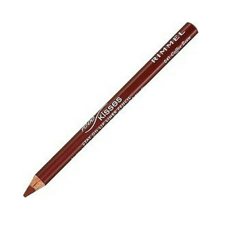 (3 Pack) RIMMEL LONDON Lasting Finish 1000 Kisses Stay On Lip Liner Pencil - Coffee