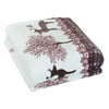All Seasons Cozy Soft Plush Fleece Throw Blanket for Home Bedding Sofa
