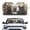 Black Cat Family, variant on Binienty Funny Shark Windshield Sun Shade Ocean Animals Car Window Sunshade for Cars SUV Truck Hatchback, Foldable Sun Visor Blocks Heat and UV Rays