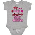 thumbnail image 3 of Inktastic My Heart Belongs to My Great Grandma Boys or Girls Baby Bodysuit, 3 of 5