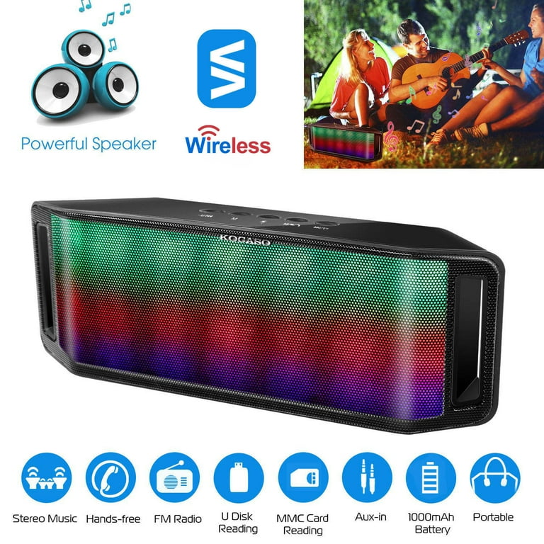 Kocaso portable store bluetooth speaker