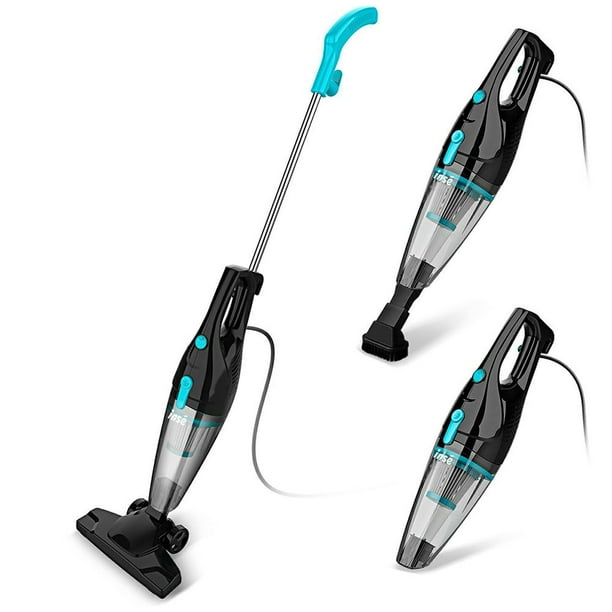 INSE Corded Stick Vacuum Cleaner, 16kPa Powerful Suction 2 in 1 Lightweight Bagless Handheld