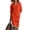 708#Saffron, variant on Ladies Half Button Stand Collar Knit Midi Dress Long Sleeve Loose Solid Sweater Dress with Pockets