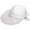 White, variant on Simplicity Womens Wide Brim Sun Protection Hat Visor with Removable Top for Golf/Tennis Pink
