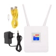 thumbnail image 1 of Router WiFi CPE 4G LTE 3 interfaces de red Intensidad de señal mejorada Plug and Play Router WiFi con ranura para tarjeta SIM para monitores, 1 of 10