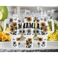 thumbnail image 2 of Aqualift Sunflower Butterfly Tumbler 20oz 40oz – Floral Mom Insulated Stainless Steel Quencher Cup, 2 of 4