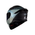 thumbnail image 3 of Casco Abatible Para Moto Kov Thunder Flow Verde/ Gris, 3 of 5