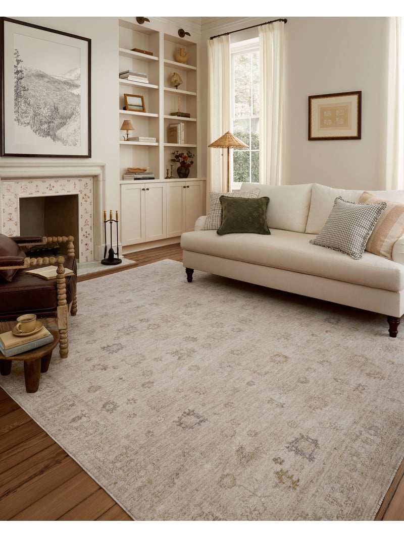 Chris Loves Julia x Loloi Louisa Oatmeal / Stone 2'-3
