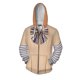 thumbnail image 1 of Disfraz Premium Sudadera con frente abierto con capucha Casual Movie Horror Cosplay Coat Kuymtek Caqui*Chaqueta T XXL para Hombre, 1 of 6