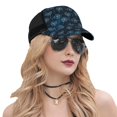 thumbnail image 5 of Zufioo Dandelions Print Mesh Baseball Cap, Adjustable Sport Travel Hat Accessory for Men and Women, 5 of 7