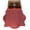 Burgundy, variant on Urbanest Scalloped Box Lamp Shade, 5x12x10", Black