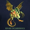 thumbnail image 3 of CafePress - Beware The Jabberwock Hoodie (Dark) - Pullover Hoodie, Classic, Comfortable Hooded Sweatshirt, 3 of 4