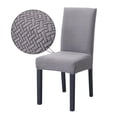 thumbnail image 3 of Fundas para sillas de comedor de alta calidad, elásticas y resistentes al agua, 85 % poliéster y 15 % elastano, diseño antideslizante, lavables a máquina, ideales para comedores y banquetes, juego de, 3 of 6