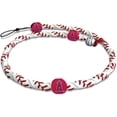 thumbnail image 1 of Los Angeles Angels Classic Frozen Rope Baseball Necklace, 1 of 1