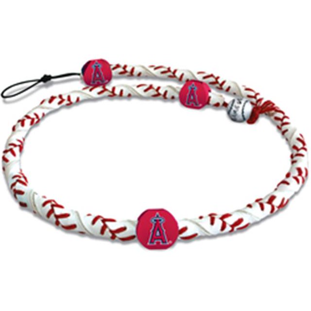 Los Angeles Angels Classic Frozen Rope Baseball Necklace