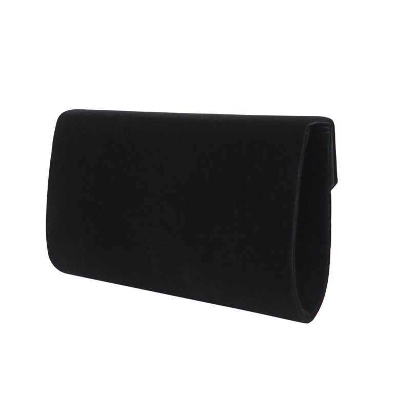 Velvet clutch bag Saks Fifth Avenue Collection Black in Velvet - 28263279