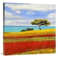 thumbnail image 1 of Global Gallery's 'Mediterraneo II' by Angelo Masera Stretched Canvas Wall Art, 1 of 4