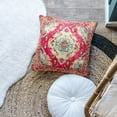 thumbnail image 3 of Throw Pillow Cover 18"x18" Boho, Vintage Persian Pillow Cover Ethnic Decorative Pillow Cases Home Outdoor Square Pink Blue Pillowcase for Bed Sofa Couch, 3 of 6