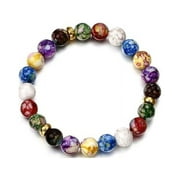 WAXCMXYH 7 Chakras Crystals And Healing Stones Bracelets,Crystal Bracelet Yoga Beaded Bracelets