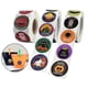 thumbnail image 3 of colaxi 3 rollos de etiquetas adhesivas de papel para decoración navideña de Halloween B, 3 of 9