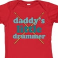 thumbnail image 4 of Inktastic Daddy's Little Drummer Boys or Girls Baby Bodysuit, 4 of 5