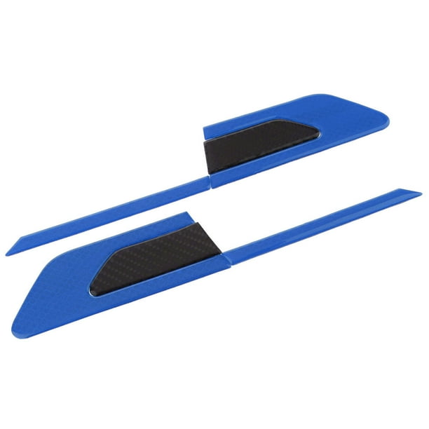 Advertencia Reflectante De Seguridad GUARDABARROS LADO DEL COCHE Etiqueta Adhesiva Cinta Adhesiva. Para La Decoración Del Coche Azul + negro Macarena Etiqueta engomada reflectante del lado del coche