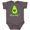 Charcoal Grey, variant on Inktastic Avocuddly- Cute Avocado Boys or Girls Baby Bodysuit