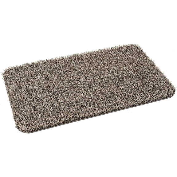 GrassWorx 10372031 Clean Machine Astroturf Scraper Doormat, Taupe, 18 x 30-in. - Quantity 1