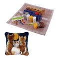 thumbnail image 1 of DIY Latch Hook Rug Making Crafts for Kids/Adults - Cute Animals Cats Latch Hook s For Beginners with All Completed Tools, 1 of 9