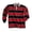 Black/White/Red, variant on Barbarian Traditional Soho Rugby Jersey - Oxford/White/Purple / 2XL