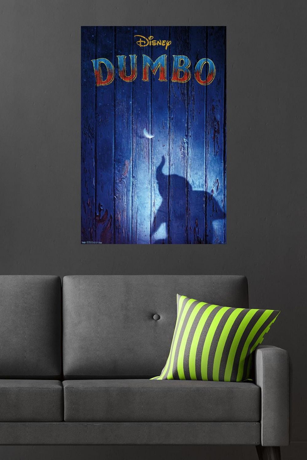 Disney Dumbo - Teaser Wall Poster, 22.375" x 34"