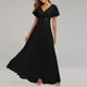 thumbnail image 1 of WILLBEST Vestidos de Dama, Vestido de Fiesta de Gasa sin Tirantes para Mujer, Vestido de Dama de Honor con Volantes de Línea A, Vestido de Noche Formal, Vestidos de Boda Extra Grande, 1 of 3