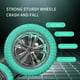 thumbnail image 3 of 4WD 2.4GHz LED de doble cara Off-Road RC Stunt Cars con batería (Verde B) Ehuebsd libre de BPA, 3 of 9