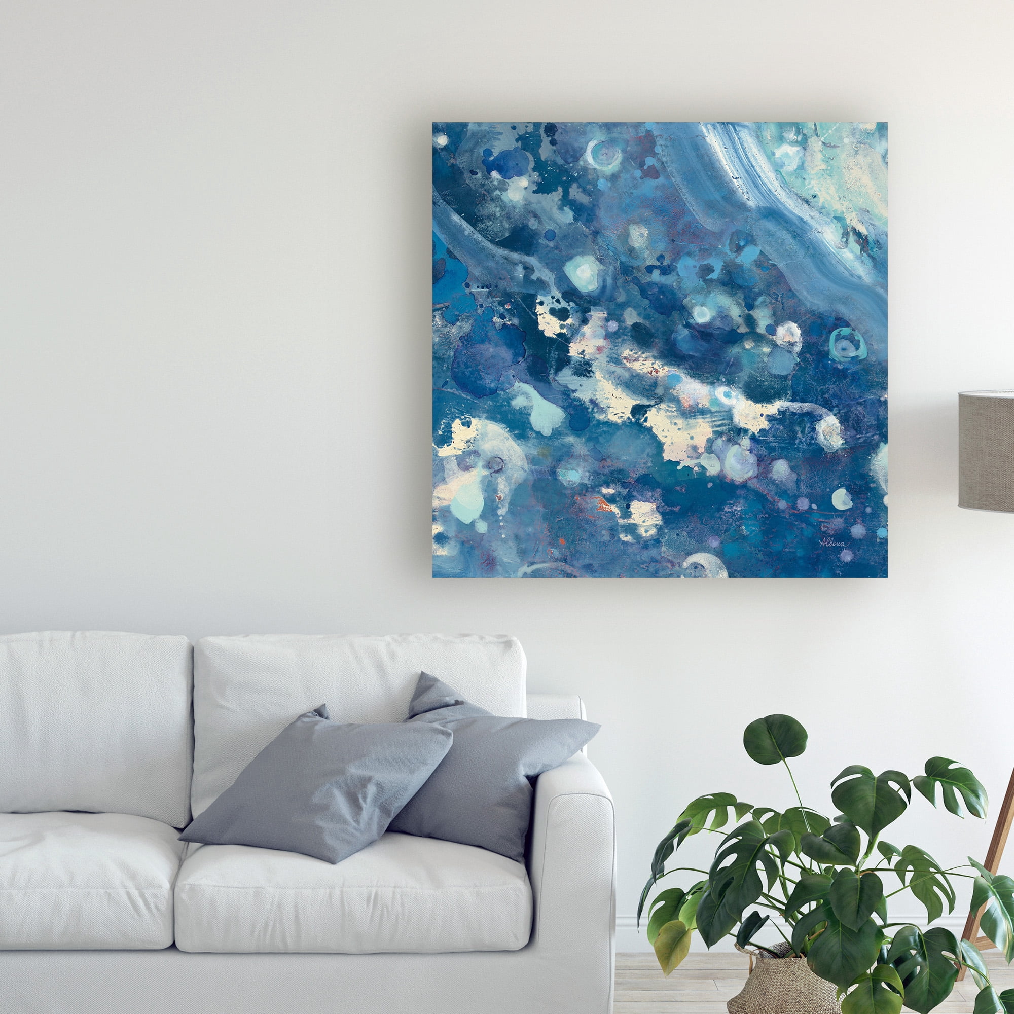 Trademark Fine Art 'Water Iii' Canvas Art by Albena Hristova