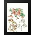 thumbnail image 2 of Wang, Melissa 11x14 Black Modern Framed Museum Art Print Titled - Begonia Study, 2 of 5
