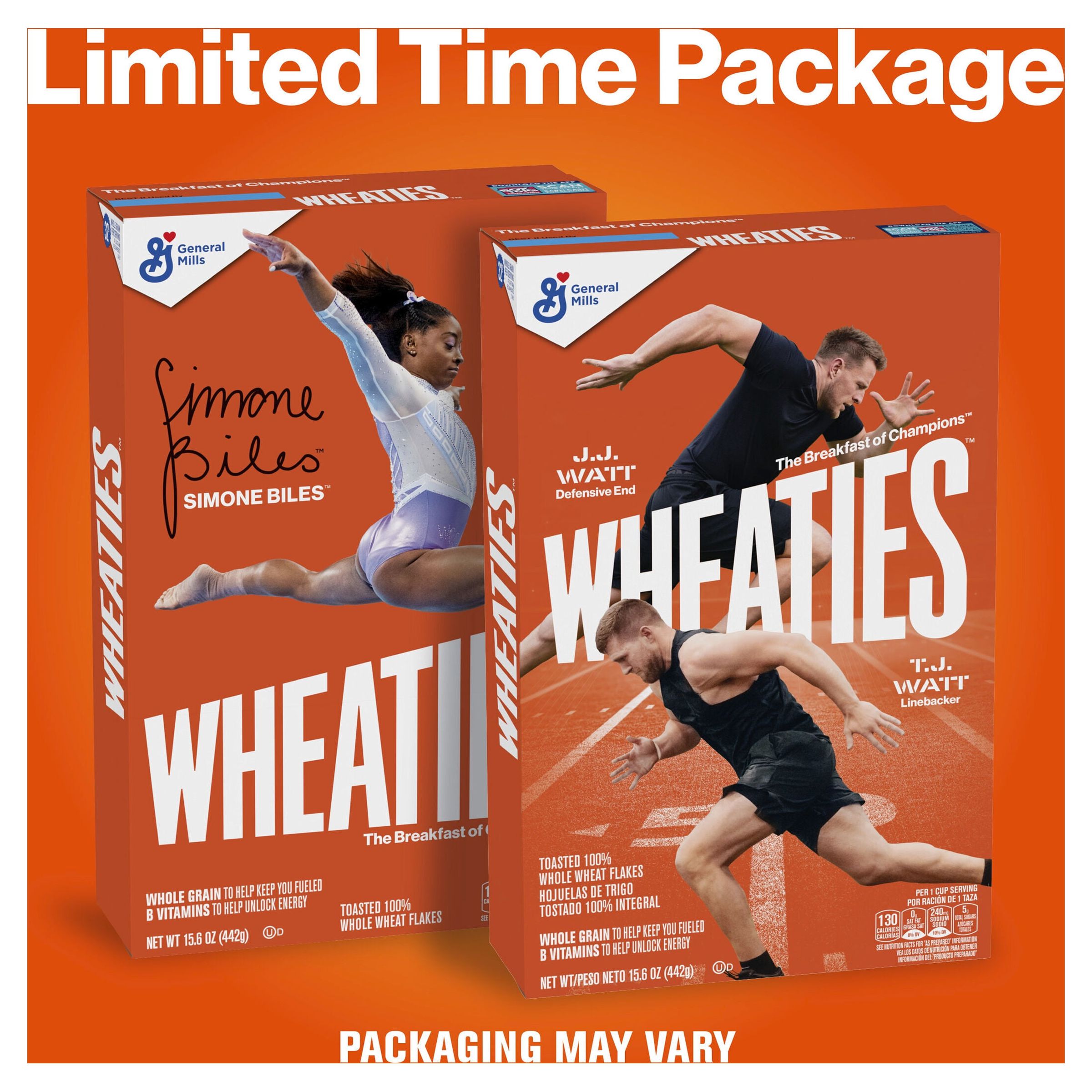 Wheaties Breakfast Cereal, Breakfast of Champions, 100% Whole Wheat Flakes, 15.6 oz - image 3 of 10