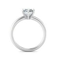 thumbnail image 3 of Eterna Jewel 1.5 Ct Round Cut Lab Created Diamond Engagement Ring - 14K White Gold Over - Wedding Solitaire Simple Ring for Women - Stunning Gift - Ideal for Proposals, Anniversary, and Birthdays, 3 of 7