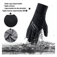 thumbnail image 3 of Guantes Térmicos Forrados Resistentes A Viento Lluvia Frio, 3 of 8