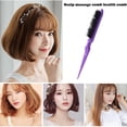 thumbnail image 2 of MesaSe Bristle Hair Brush Teasing Comb Edge Brush Hair Comb for All Hair Types (), 2 of 7
