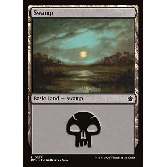 MtG Foundations Common Swamp #277