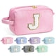 thumbnail image 1 of Bolsa de maquillaje YOOLIFE Initial Monogram Cute Pink para mujer, 1 of 8