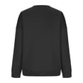 thumbnail image 5 of Trendy Fall Clothes for Women Fashion Women's Plus Size Casual Long Sleeve Round Neck Ladies Loose Pullover Sweatshirt Tops Blouse, 5 of 5