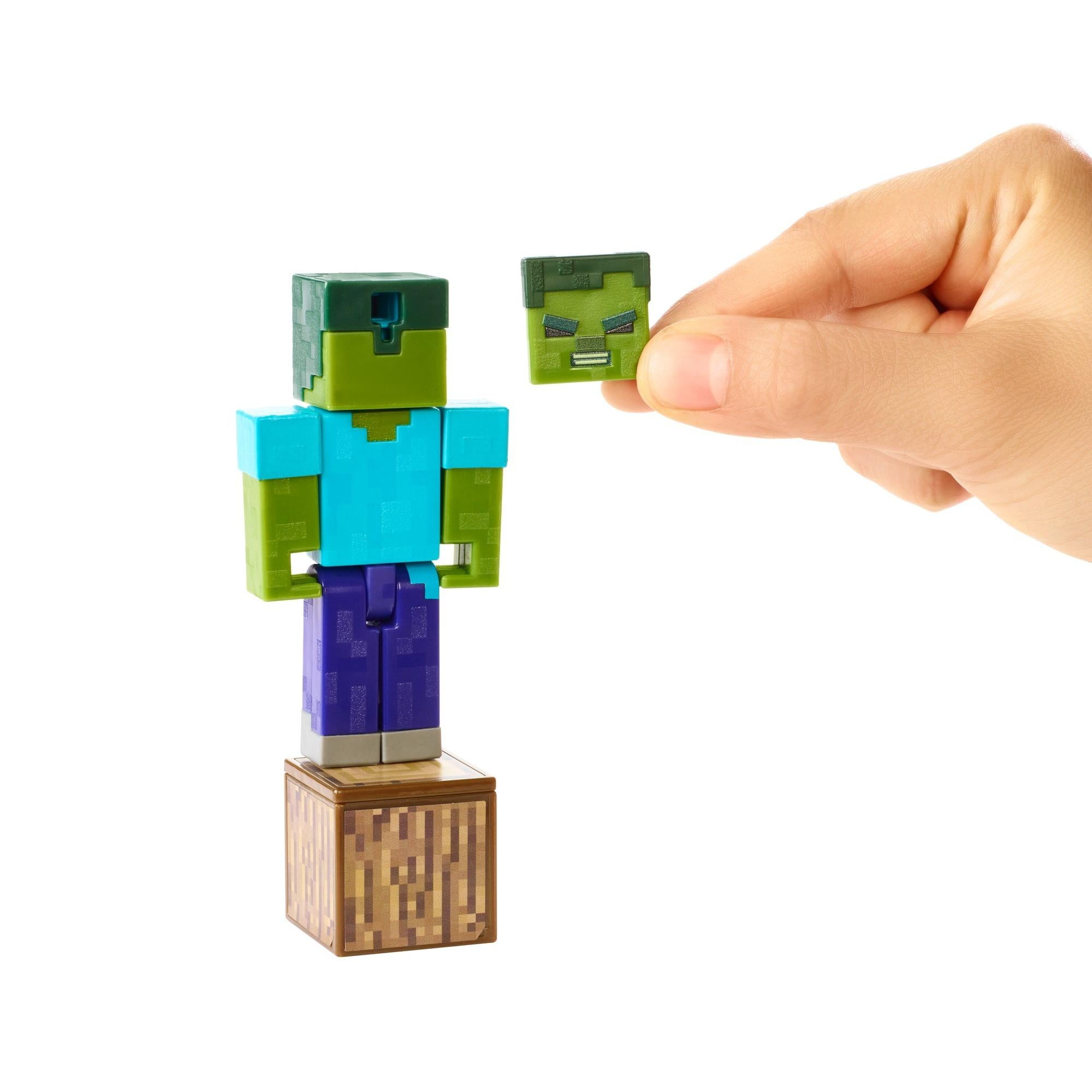 Minecraft Comic Maker Blaze Action Figure with 2 Faces 