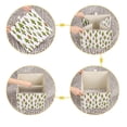 thumbnail image 4 of 13" Storage Bins Cubes Toy Box Organizers Laundry Baskets for Shelves Green, 4 of 8