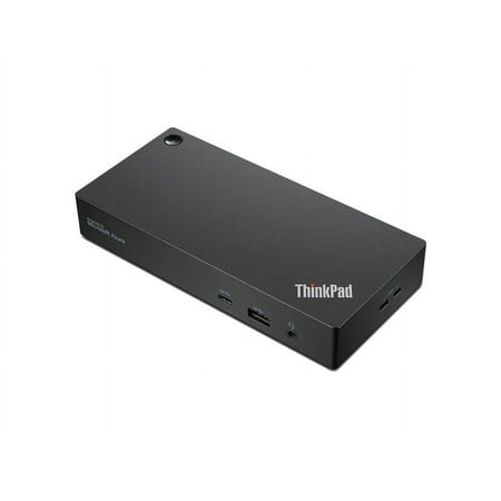 Lenovo - ThinkPad Universal USB-C Smart Docking Station - Black